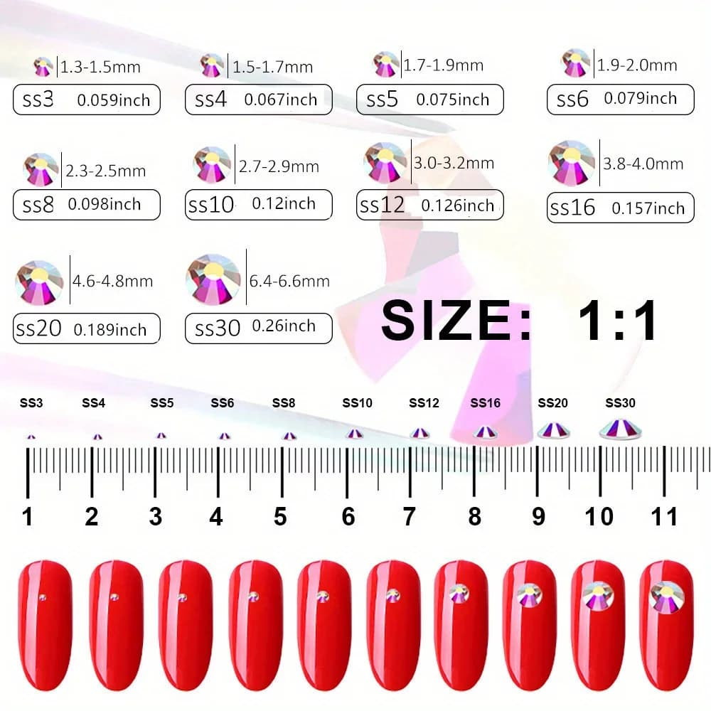 PageLuxe Resin Jelly Rhinestones Mixed-Color Non thumbnail 4